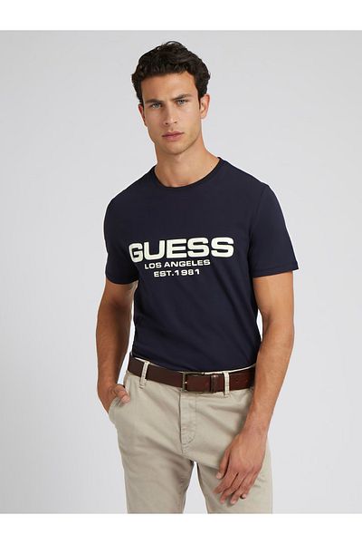 Guess BERTIL CN SS TEE men's t-shirt black