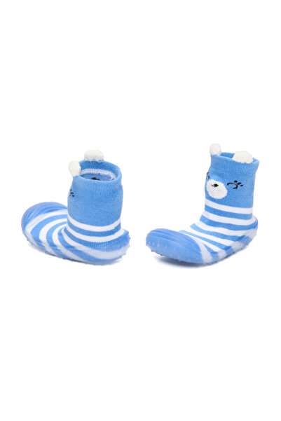 U-Grow Șosete cu talpă antiderapantă TPR, mărimea 21, U-Grow