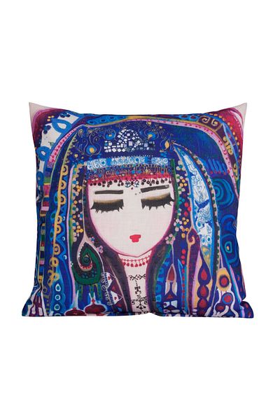 Biggdesign Blue Water Pillow