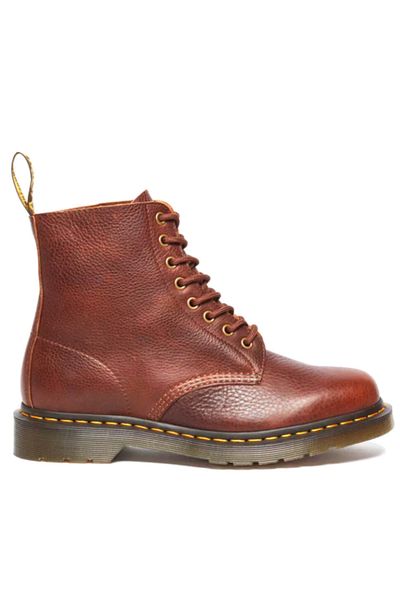 Dr. Martens Dr. Martens 8 Eye Boot 1460 Pascal Unisex Combat Boots Brown