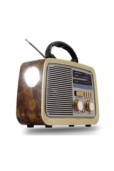 Denx راديو عالي الدقة FM/AM/SW ثلاثي الموجات ومشغل USB/TF/BT