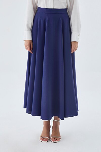 Zühre Φούστα A-Line Violet ETK-0144