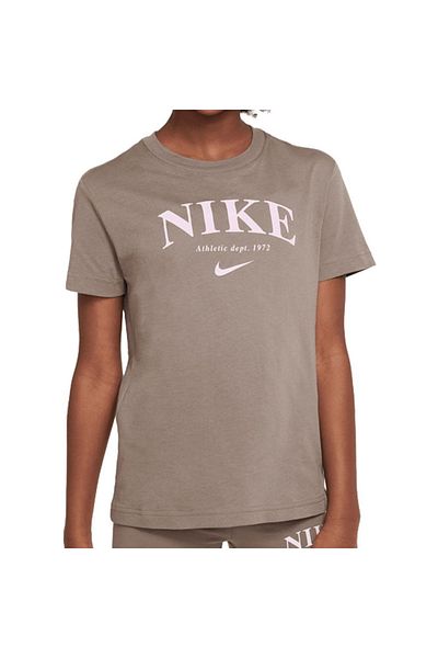 Nike G NSW TREND BF TEE for girls t-shirt beige