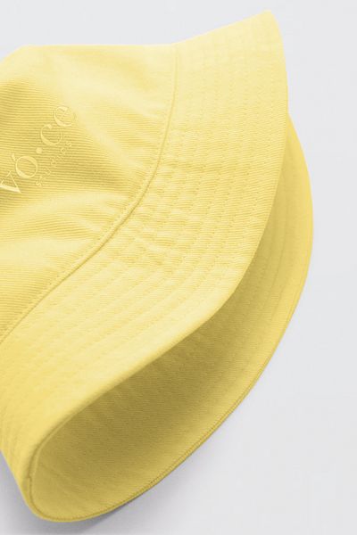 voce studios Soft Yellow Bucket Hat