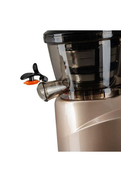 Hausberg Odšťavňovač ovoce Hausberg HB-7519GO, lis za studena, 150 W, 400 ml, zlatý