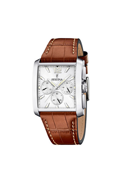 FESTİNA Festina Timeless Chrono Herren Uhr Braun F20636/1