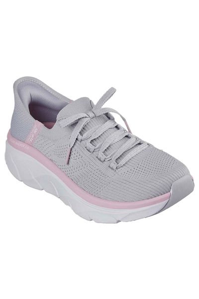 SKECHERS D'LUX WALKER 2.0 THRILL MOVEMENT women's sneakers gray