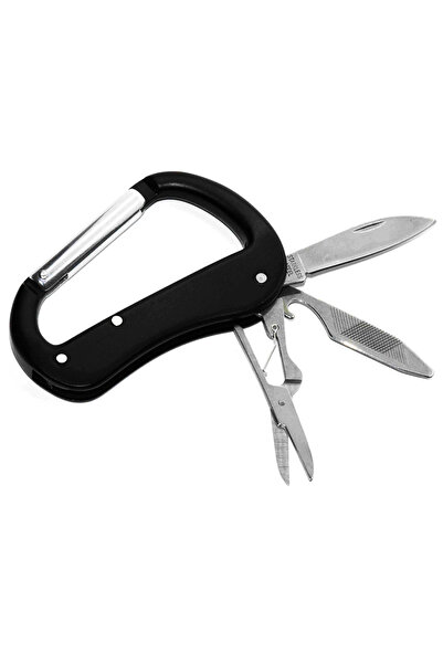 NEKTAR Multifunctional Carabiner Pocket Knife