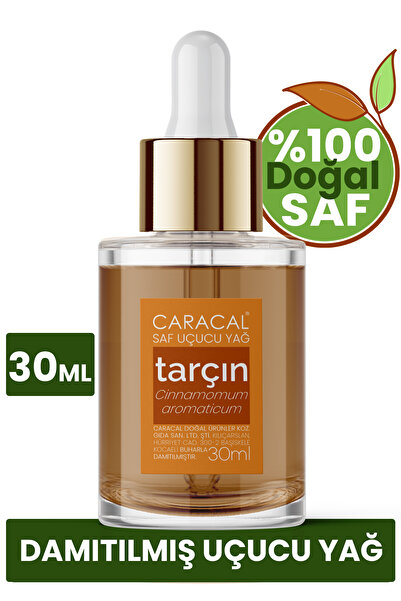 caracal 30ml Saf Tarçın Yağı Doğal %100 Saf Katkısız Uçucu Yağ Cinnamomum Aro...