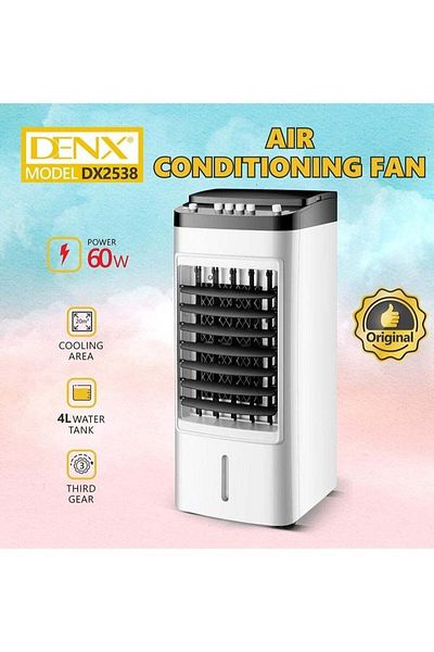 Denx مكيف هواء صحراوي محمول متعدد الوظائف بسعة خزان 4 لتر وثلاثة أوضاع مختلفة