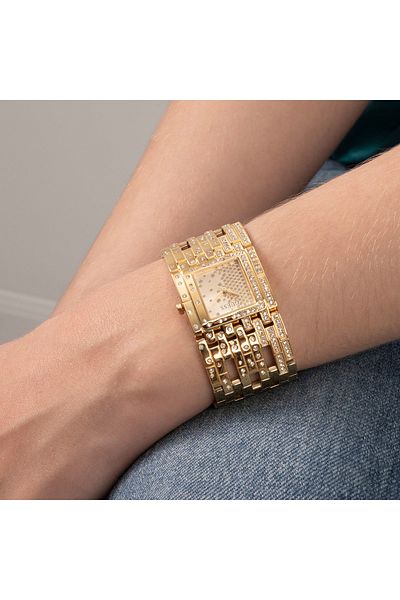 Guess Damen Uhr Gold Gw0441l2