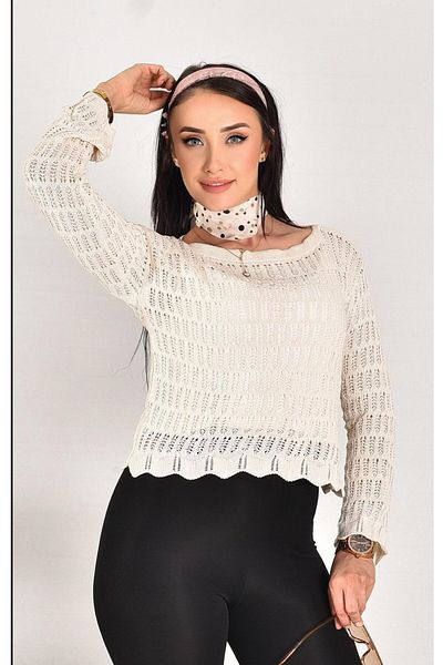 Pearl Life Women's Openwork Summer Sweater