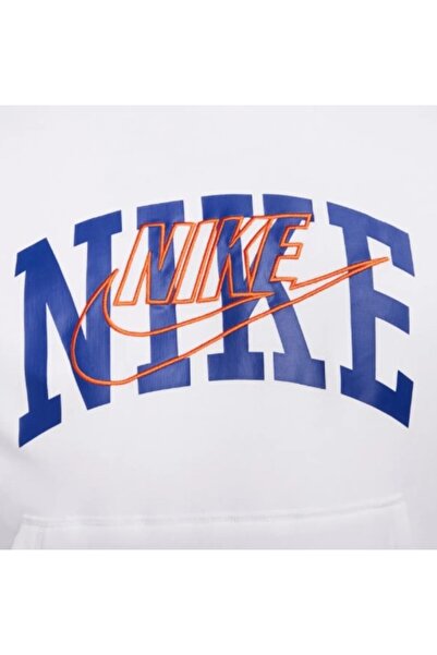 Nike Hanorac Club Fleece pentru bărbați, alb