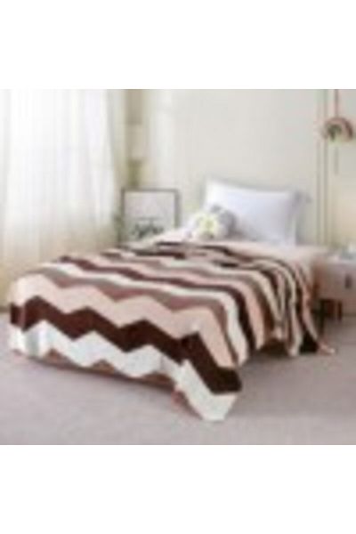 Pucioasa Patura cocolino 200x230cm cu imprimeu zig-zag