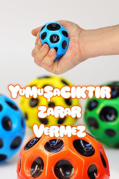 ALASTOR Jumping High Crater Ball Galaxy Space Moon Ball Extreme Jumping Garden Toy