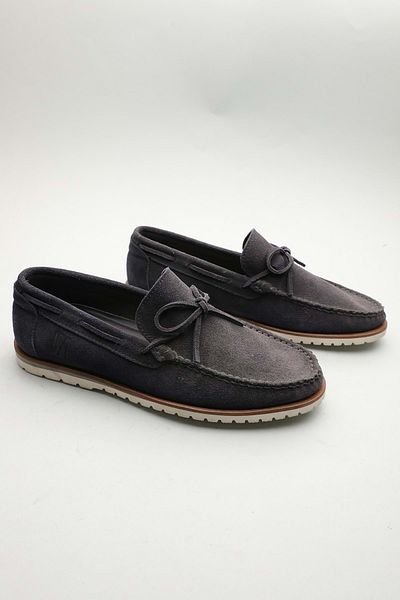 Gondol Loafer clasic pentru bărbați din piele naturală bleumarin 41 ttx.601218