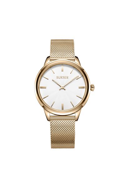 Burker Damenuhr Emily Gold Mesh
