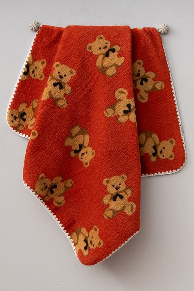 Bebitof Plush Baby Blanket 90 x 100 cm
