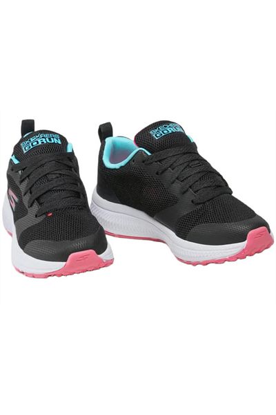 SKECHERS GO RUN CONSISTENT BRIGHT LOGICS for girls sneakers black