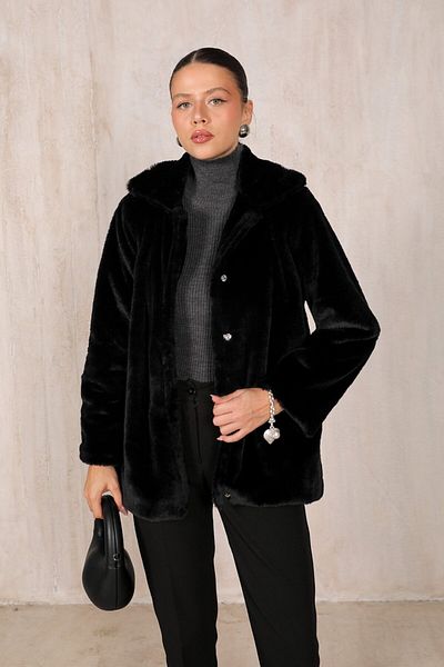 Melike Tatar Faux Coat 32-2226