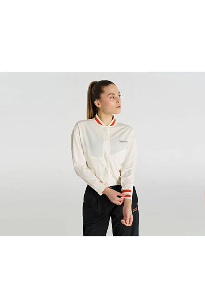 hummel Noemi Zip Jacket Women's Casual Jacket 922271-9157 Beige