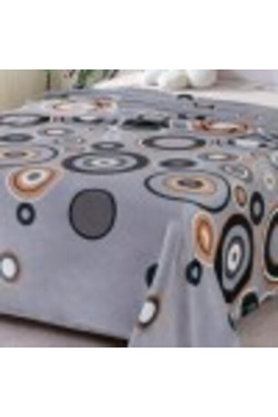 Pucioasa Cocolino blanket 200x230cm with colorful circles