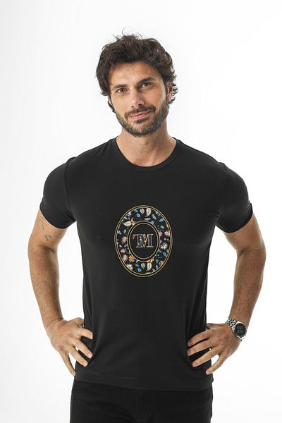 Tony Montana Ανδρικό μπλουζάκι με στάμπα Crew Neck-MSL-2263