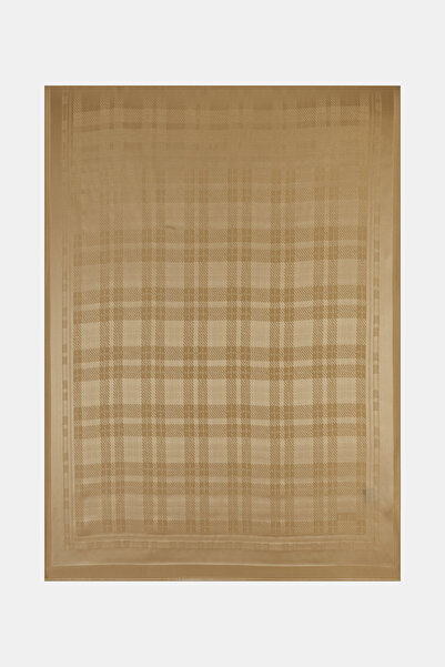 Vakko شال فاسون منقوش باللون البيج