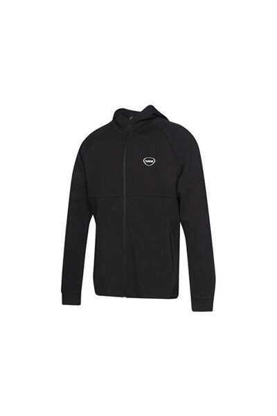hummel Ανδρικό casual μπουφάν Inter Zip Hoodie 921257-2001 Μαύρο