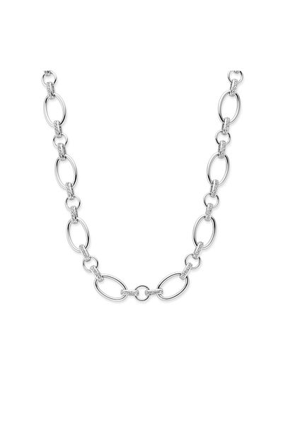 1'ASLAN Parte Di Me Bibbiena Poppi Adriane 925 Sterling Silber Link Kette Pdm34107