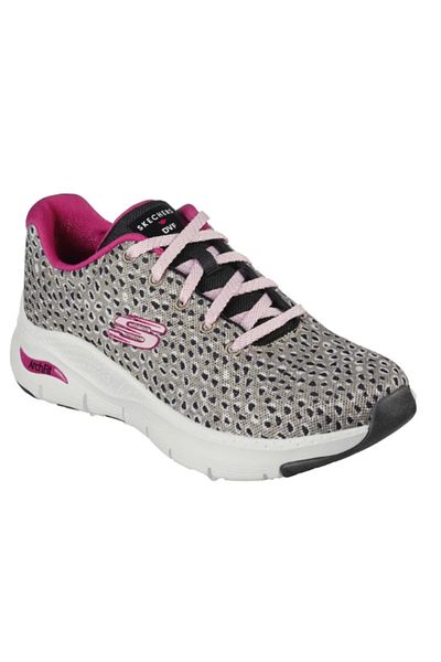 SKECHERS SKECHERS ARCH FIT SPRINTING SPOTS women's sneakers black