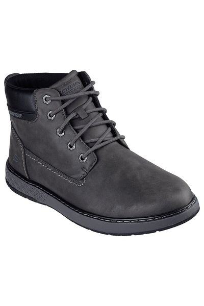 SKECHERS SKECHERS GARLAN DENO men's ankle boots black