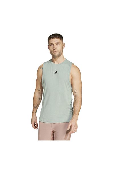 adidas Ji5764-E Adidas D4T Tank Men's T-Shirt Green