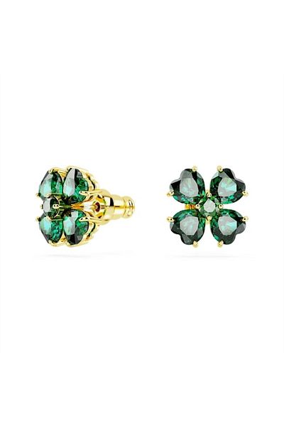 Swarovski Idyllia Goldfarbene Ohrknöpfe 5666236