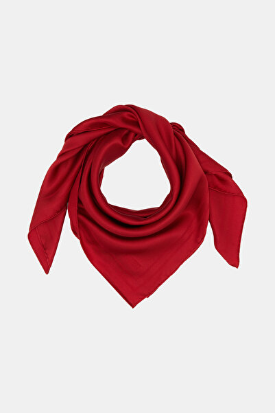 Vakko KIRMIZI JAKARLI FASONE EŞARP