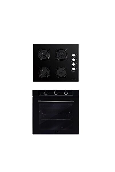 Luxell 2 Lİ SİYAH CAM SET (OCAK-FIRIN)