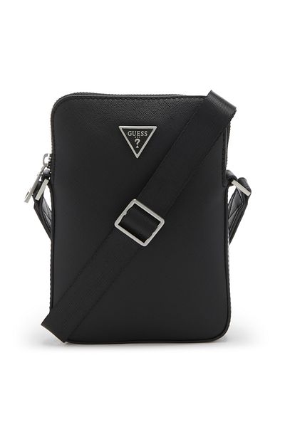 Guess Certosa Herren Umhängetasche Schwarz Hmecsa-p3381-bla