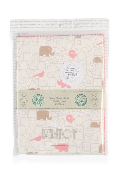 Bebitof Flannel Blanket Patterned
