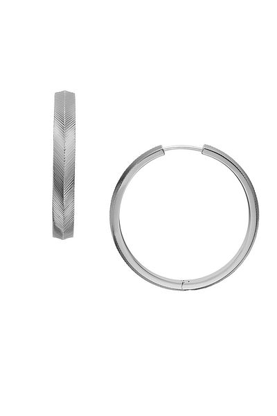 Fossil Harlow Silberfarbene Ohrringe Jf04668040