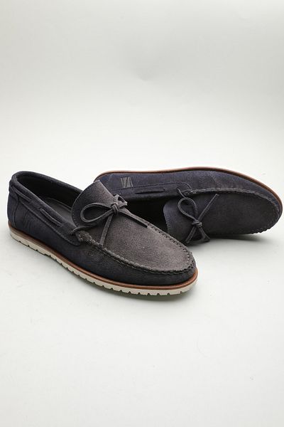 Gondol Loafer clasic pentru bărbați din piele naturală bleumarin 41 ttx.601218