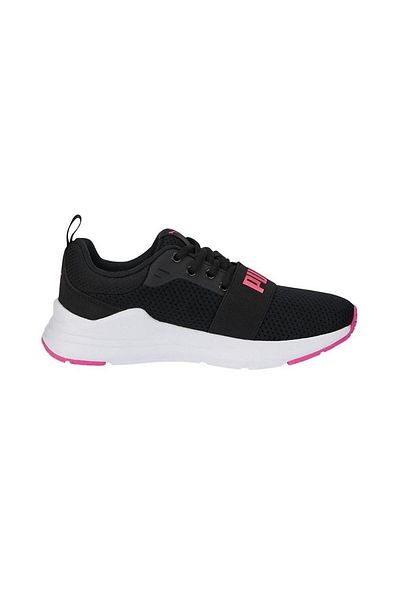 Puma Puma Wired Run Jr Puma Black-Sunset Pink unisex sneakers shoes black