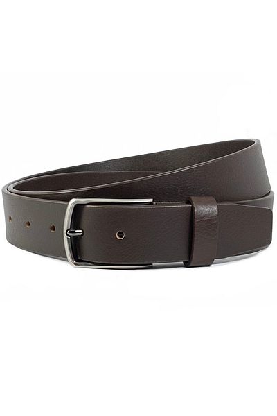 Classic Milano Genuine Leather Belt for Men 35MM – Classic Jean Belt with Pin Buckle in Gift Box