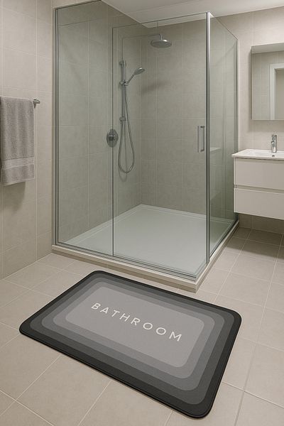 almital mobilya aksesuarları furniture accessories Tappetino Super Water Absorbent Αντιολισθητικό Πατάκι δαπέδου 60x39cm