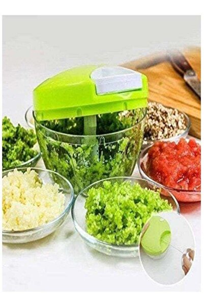 Denx Braxon Easy Rotate Slicer with Pull Cord, Manual Meat Grinder Chopper, Blender, Food Processor,