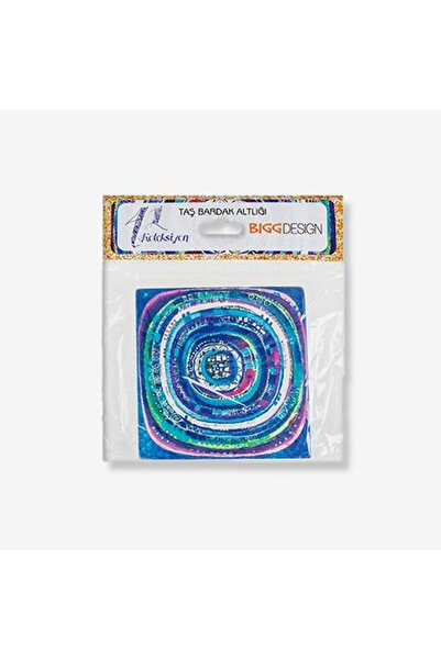 Biggdesign Evil Eye Natural Stone Coaster