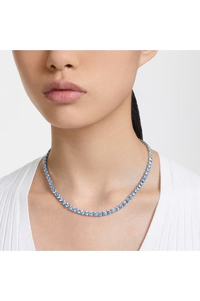 Swarovski Matrix Silberfarbene Kette 5661187