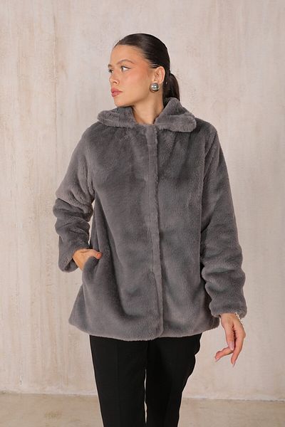 Melike Tatar Faux Coat 32-2226