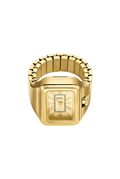 Fossil Raquel Damen Ringuhr Gold Es5343