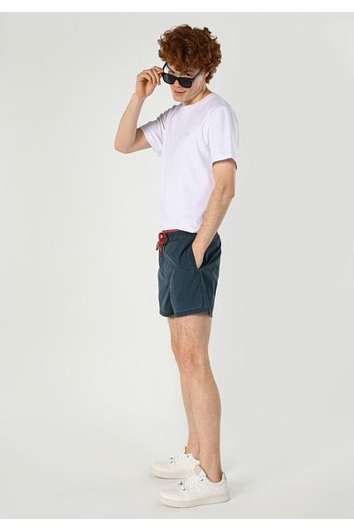 Colin's Slim Fit Plain Men's Blue Swim Shorts