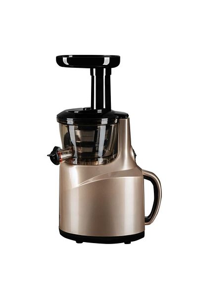 Hausberg Hb-7519go Αποχυμωτής Φρούτων, Ψυχρής Έκθλιψης, 150 W, 400 Ml, Χρυσός